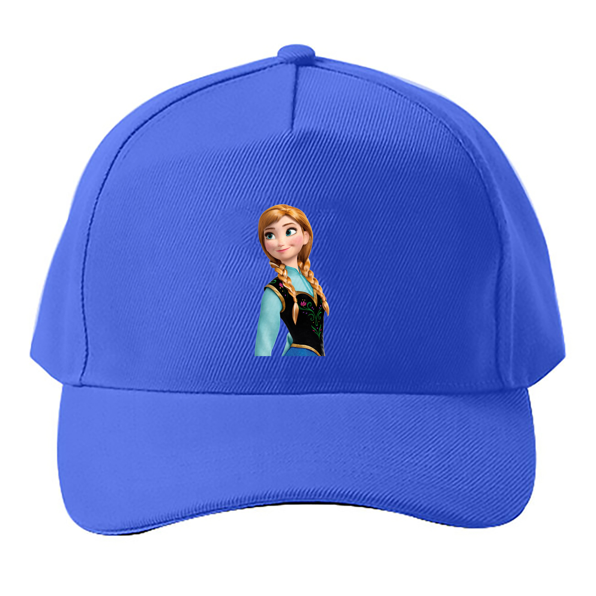 （画像用） アナと雪の女王 アンナ エルサ Frozen Anna Elsa ベースボールキャップ 綿100％ 男女兼用 帽子 スポーツ